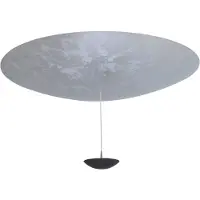 Masterlight Plafonnier Zyan noir avec argent Ø 90cm