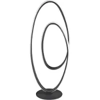 Highlight Lampe de table design Elegance noir 60cm