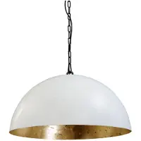 Masterlight Lampe à suspension Industria Gold 50
