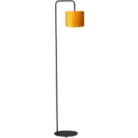 Masterlight Lampe de table Venus 152cm avec abat-jour jaune ocre