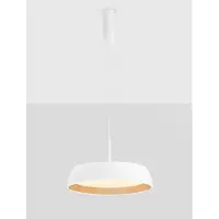 Nova Luce Suspension Sigi Ø 45cm blanc