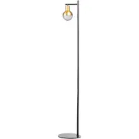 Expo Lampadaire Drop noir avec de l'or