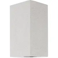 Nova Luce Spot carré Fuento blanc 18cm