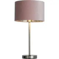 Searchlight Jolie lampe de table Finn or avec du rose