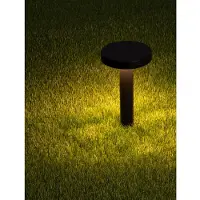 Lyora Lampe de jardin Mood 20cm anthracite avec cale