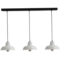 Masterlight Lampe de salle à manger Di panna Industria 3x26 Rétro