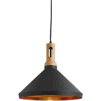 Searchlight Lampe suspendue noire Pendants Ø 35cm