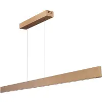 Masterlight Suspension design Atina 130cm bronze cuivré