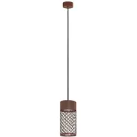 Nova Luce Suspension Motley Brun rouille