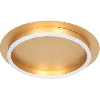 Steinhauer Plafonnier LED moderne Ringlux or - Ø 32cm
