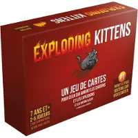Sonstiges Exploding Kittens Jeu de cartes, Couleur:Multicolore