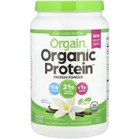 Orgain , Poudre de Protéine Biologique, à Base de Plantes, Vanille Bourbon, 2,03 lb (920 g)