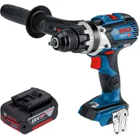 Bosch GSR 18V-110 C Professional Perceuse-visseuse sans fil 18 V 110 Nm Brushless + 1x batterie 4,0 Ah - sans chargeur