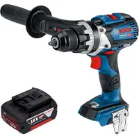 Bosch GSR 18V-110 C Professional Perceuse-visseuse sans fil 18 V 110 Nm Brushless + 1x batterie 5,0 Ah - sans chargeur