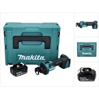 Makita DCO 181 F1J Affleureuse plaque de plâtre sans fil 32000 tr/min Brushless 18V + 1x Batterie 3,0 Ah + Coffret Makpac - sans chargeur