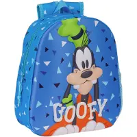 Safta Plecak Disney Goofy 3D 33cm - Premium Plecak Szkolny dla Dzieci