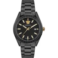 Versace V-code Watch Argenté Homme