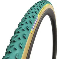 Michelin Power Cyclocross Mud Tubular 700c X 33 Gravel Tyre Vert 700C x 33