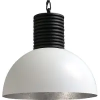 Masterlight Lampe à suspension Industria Blanc