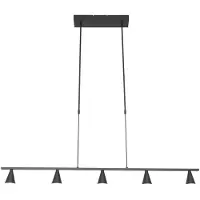 Steinhauer Lampe suspendue design Vortex 120 cm - Noir