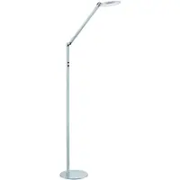 Highlight Lampe de lecture design Ufficio Gris Argenté 135cm