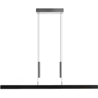 HerzBlut Lampe suspendue Leonora 121 cm - charbon de chêne
