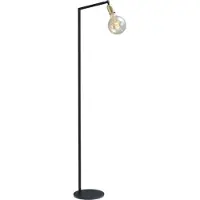 Masterlight Lampadaire orientable Tube avec raccord en or