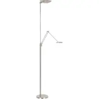 Highlight Lampe de lecture classique Geneva nickel Ø 23cm
