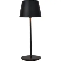Lutec Lampe de table noire Roble conception