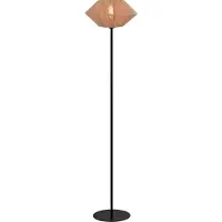 Masterlight Lampe de table Bicono avec un bonnet en corde Ø35cm
