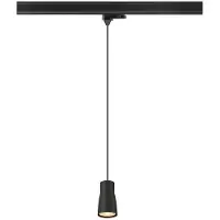 SLV PURI 2.0 Dome, 3 Lampe à suspension, GU10, longueur de suspension 200cm, 1x max. 6W, noir 1008281
