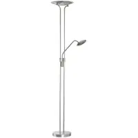 FISCHER&HONSEL GMBH Lampadaire en nickel Tallri dimmable