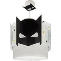 DALBER Lampe suspendue chambre d'enfant Dark Hero Ø 26 cm