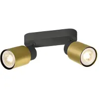 SLV Spot double Puri 2.0 Tube noir-or