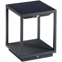 Franssen Lampe de jardin LED Finmotion Vitrine avec Capteur de crépuscule