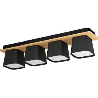 Eglo Plafonnier à 4 lumières, modèle Ruscio