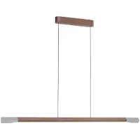 Paul Neuhaus Suspension LED LB25 HOOP 24 W, 3000 K, 2750 lm, couleur café