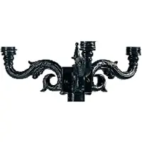 Ks Verlichting Nostalgique Ornament 3 lumières - vert