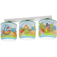 DALBER Plafonnier chambre d'enfant Pirate Island