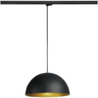 SLV Suspension pour rail Forchini M 40 noir 3 phases Ø 40cm