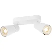 SLV Spot double Puri 2.0 Dome blanc