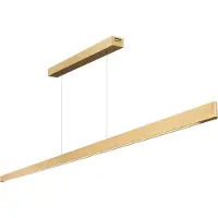 Masterlight Suspension design Atina 200cm doré