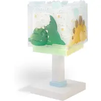 DALBER Lampe de table Baby Dinos bleu