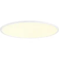 SLV Plafonnier Panel Ø 60cm blanc - 3000K/4000K