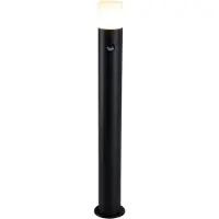 Searchlight Lampe de jardin Colorado 80cm noir avec capteur