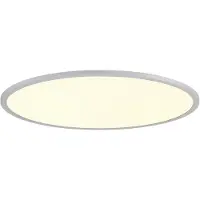 SLV Plafonnier Panel Ø 60cm gris - 3000K/4000K