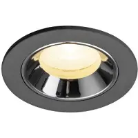 SLV Spot encastré Numinos XS noir/chrome 3000K - 20 deg