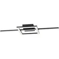 Eglo Plafonnier design Agostino carré noir