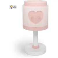 DALBER Lampe de table Baby Dreams Lueur rose dans le noir