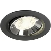 SLV Spot encastré Numinos Move L noir/chrome 4000K - 20 deg